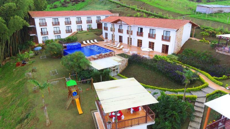 La Huerta Hotel Jiguales Buitenkant foto